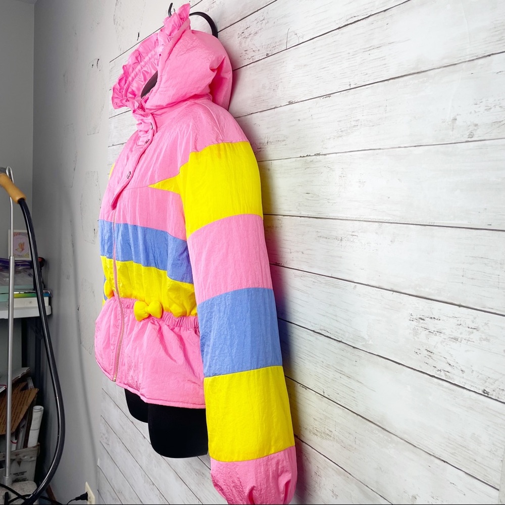 Loveshackfancy Modena Puffer Jacket Enchanted Rai… - image 6